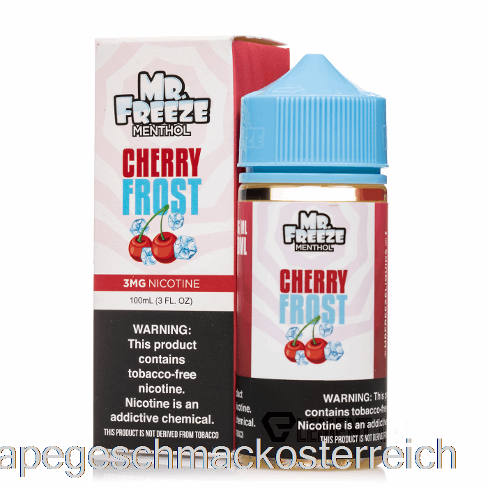 Cherry Frost - Mr Freeze - 100 Ml 3 Mg Vape-Geschmack